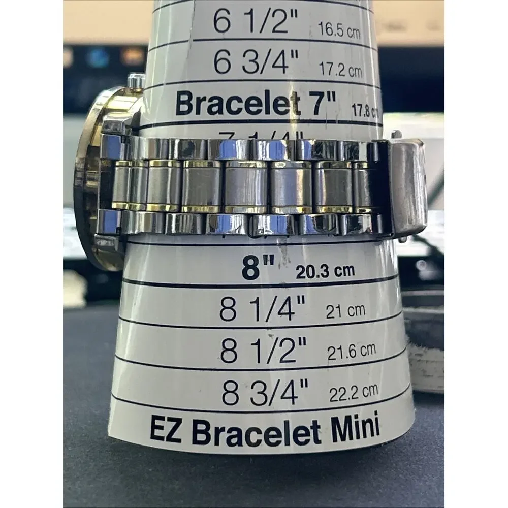 Winner Two Tone Men’s Wind Watch